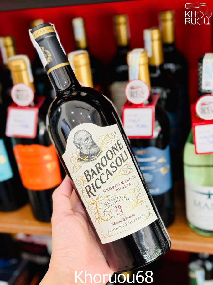Rượu Vang Ý Barone Ricasoli Negroamaro