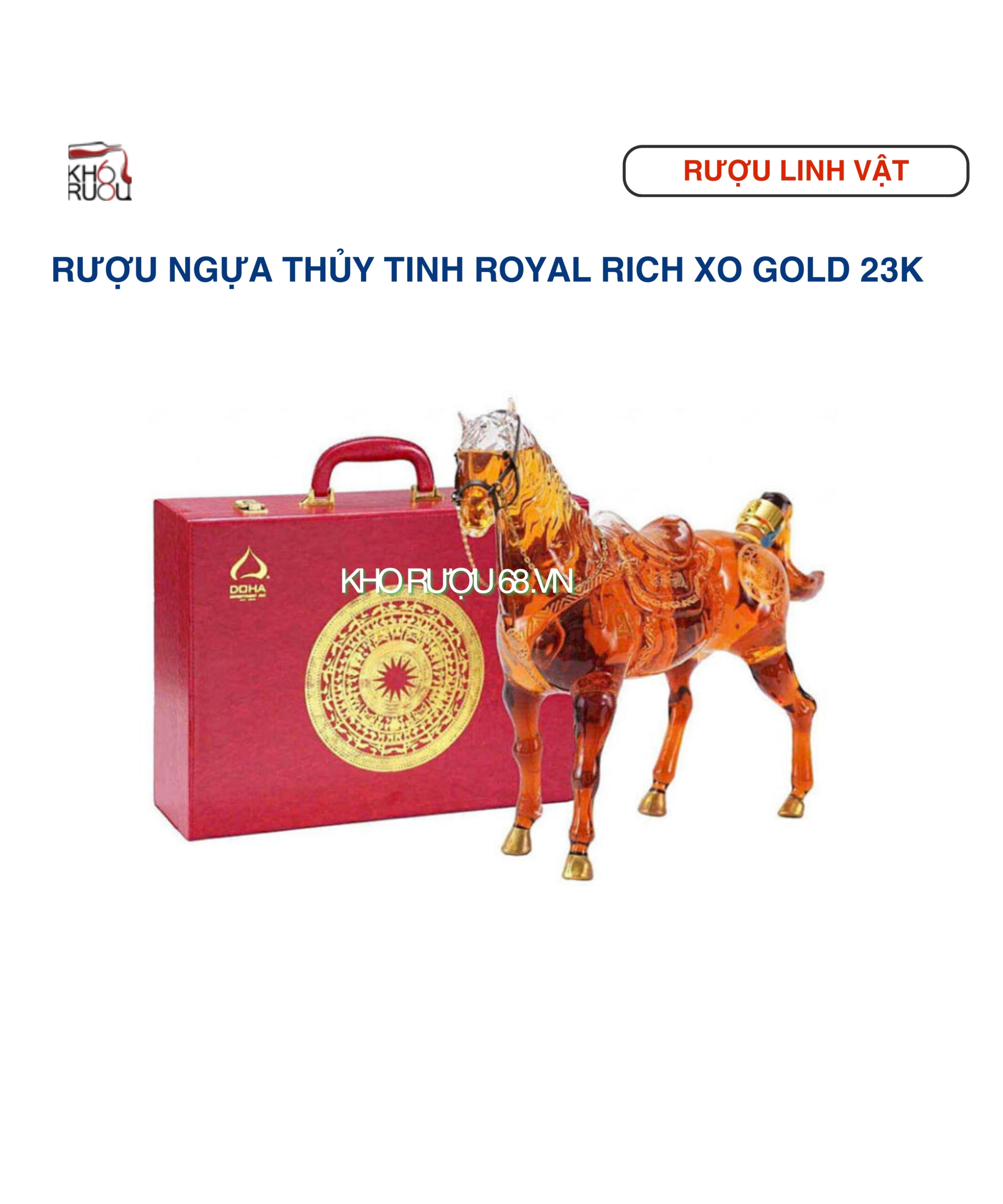 Rượu Ngựa Thuỷ Tinh Thường - Mã Đáo Thành Công Rượu Ngựa Thuỷ Tinh Thường - Mã Đáo Thành Công