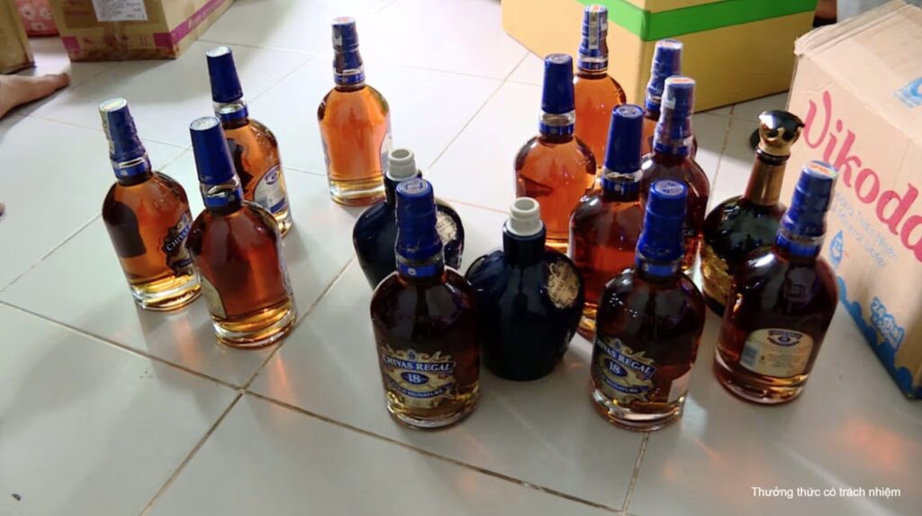 Chivas Regal giả tràn lan