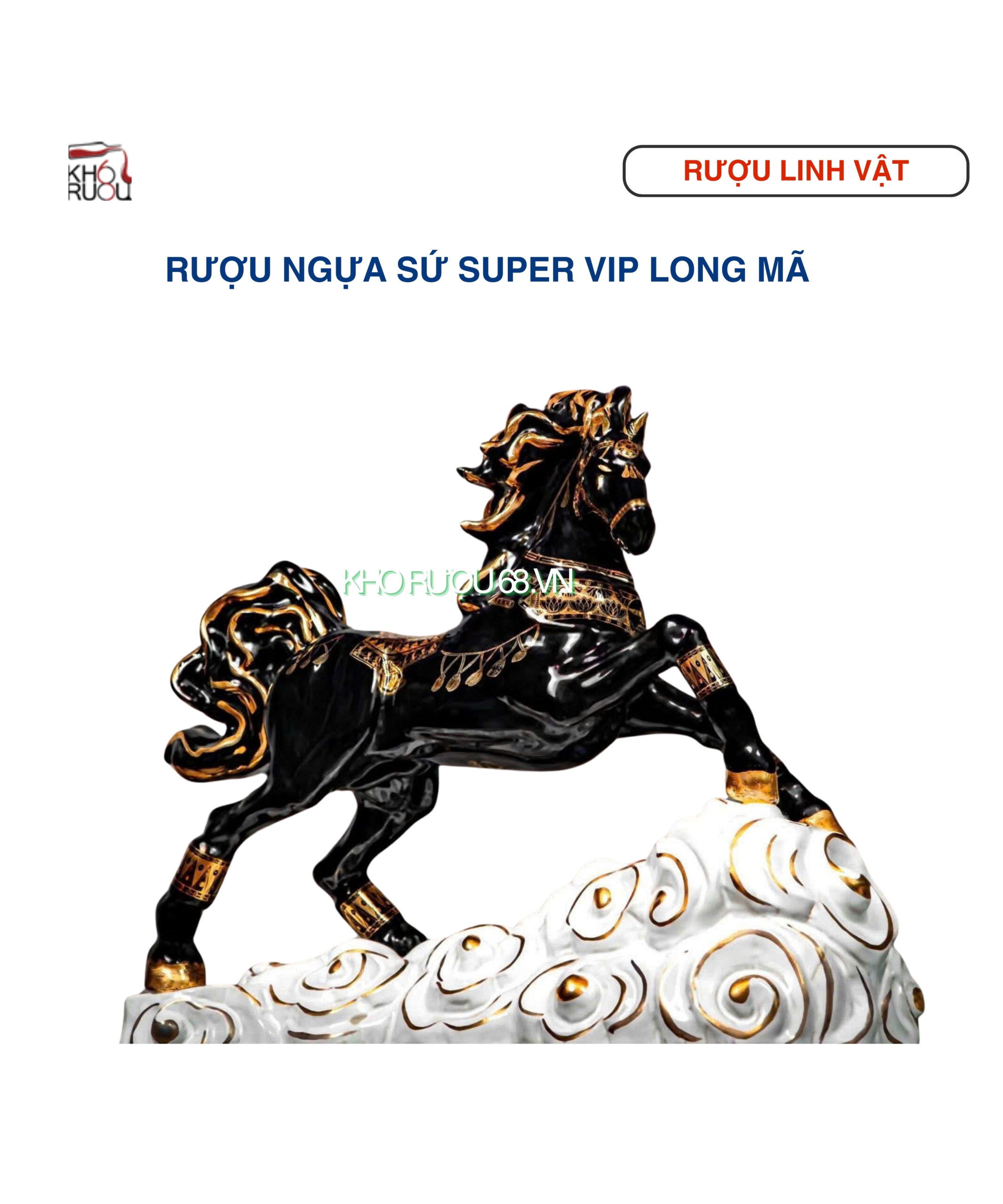 Rượu Ngựa Sứ Super Vip Long Mã – Biểu tượng thịnh vượng 2026 Rượu Ngựa Sứ Super Vip Long Mã – Biểu tượng thịnh vượng 2026