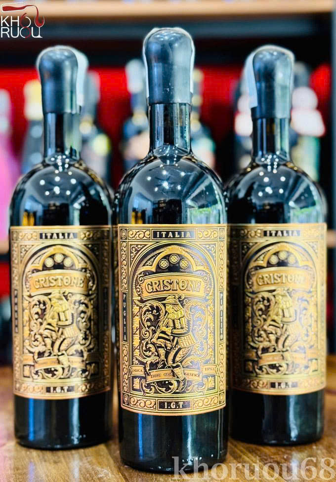 Rượu Vang Ý Cristone Primitivo IGT