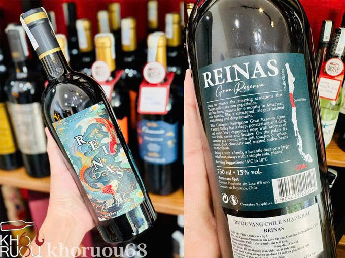 Rượu Vang Chile Reinas Gran Reserva