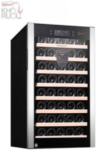 Tủ Ướp Rượu Vang VINOCAVE 52 Chai Gỗ Tủ Ướp Rượu Vang VINOCAVE 52 Chai Gỗ