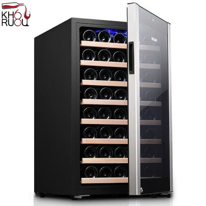 Tủ ướp rượu vang VINOCAVE 52 chai.... Tủ Ướp Rượu Vang VINOCAVE 52 Chai Gỗ