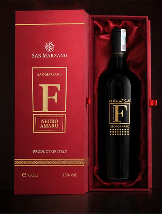 Hộp quà rượu vang F Gold Limited Edition
