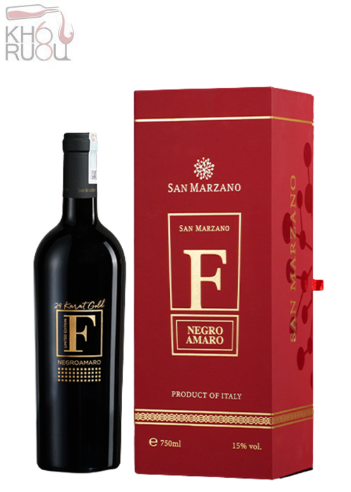 Rượu Vang F Gold Limited Edition Nhập Khẩu Từ Ý