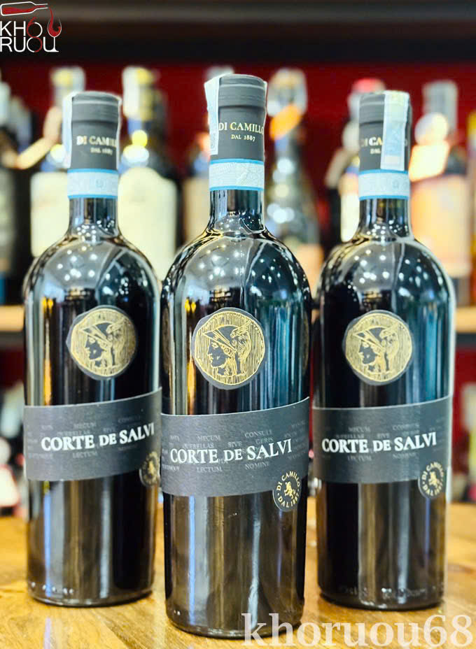 Rượu Vang Ý Corte de Salvi Montepulciano d'Abruzzo Riserva