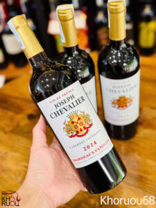 Rượu Vang Pháp Joseph Chevalier Cabernet Sauvignon Rượu vang Pháp Joseph Chevalier Cabernet Sauvignon
