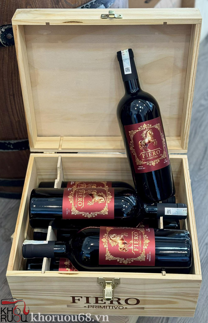 Rượu Vang Fiero Primitivo 2024