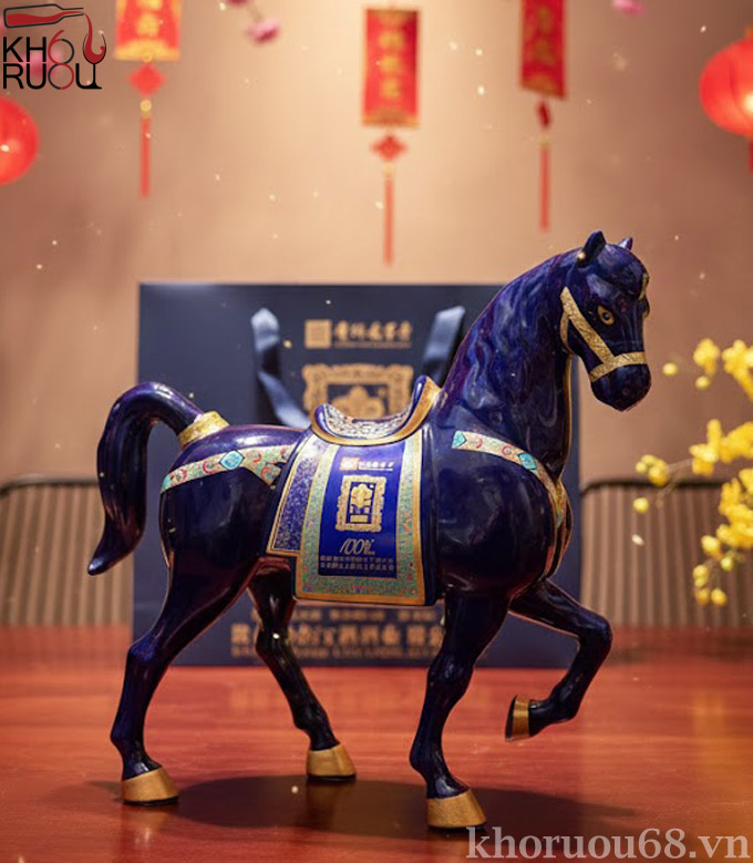 Rượu Linh Vật Ngựa Xanh Baijiu