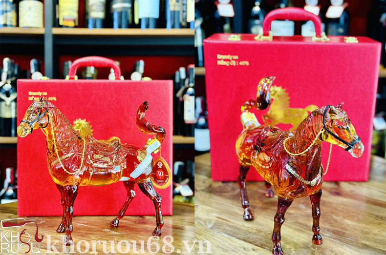 Rượu Linh Vật Ngựa Brandy XO V.S.O.P
