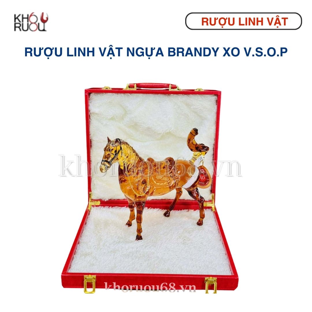 Rượu Linh Vật Ngựa Brandy XO V.S.O.P