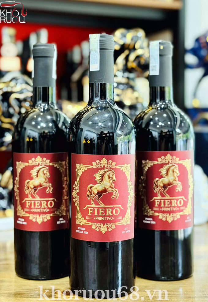 Rượu Vang Ý Fiero Primitivo 2024
