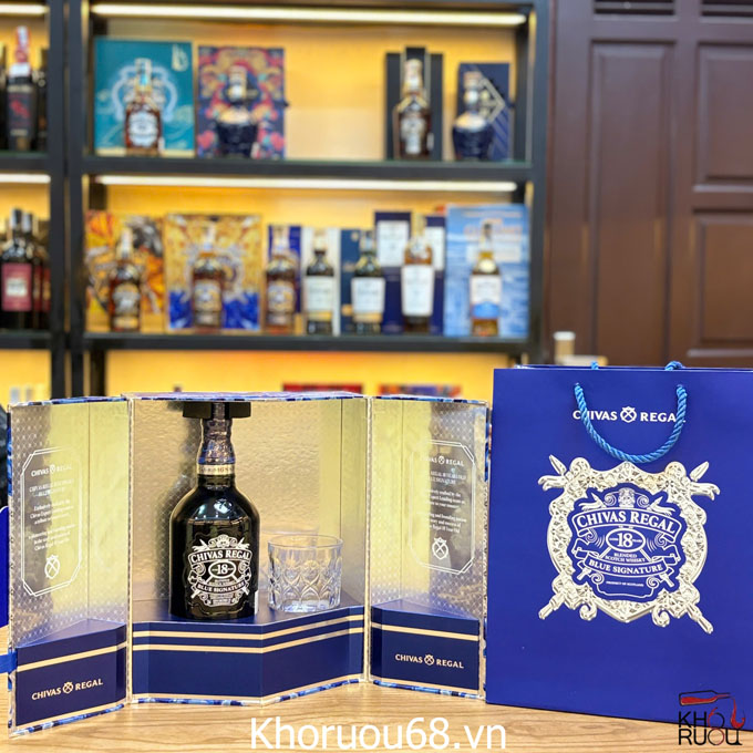 Thưởng thức Rượu Chivas 18 đúng điệu
