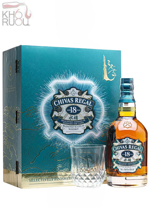 Rượu Whisky Chivas 18 Mizunara 2026