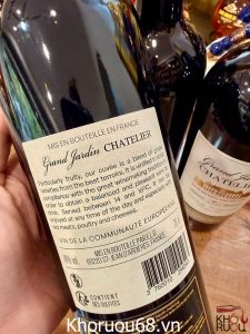 Rượu Vang Pháp Grand Jardin Chatelier