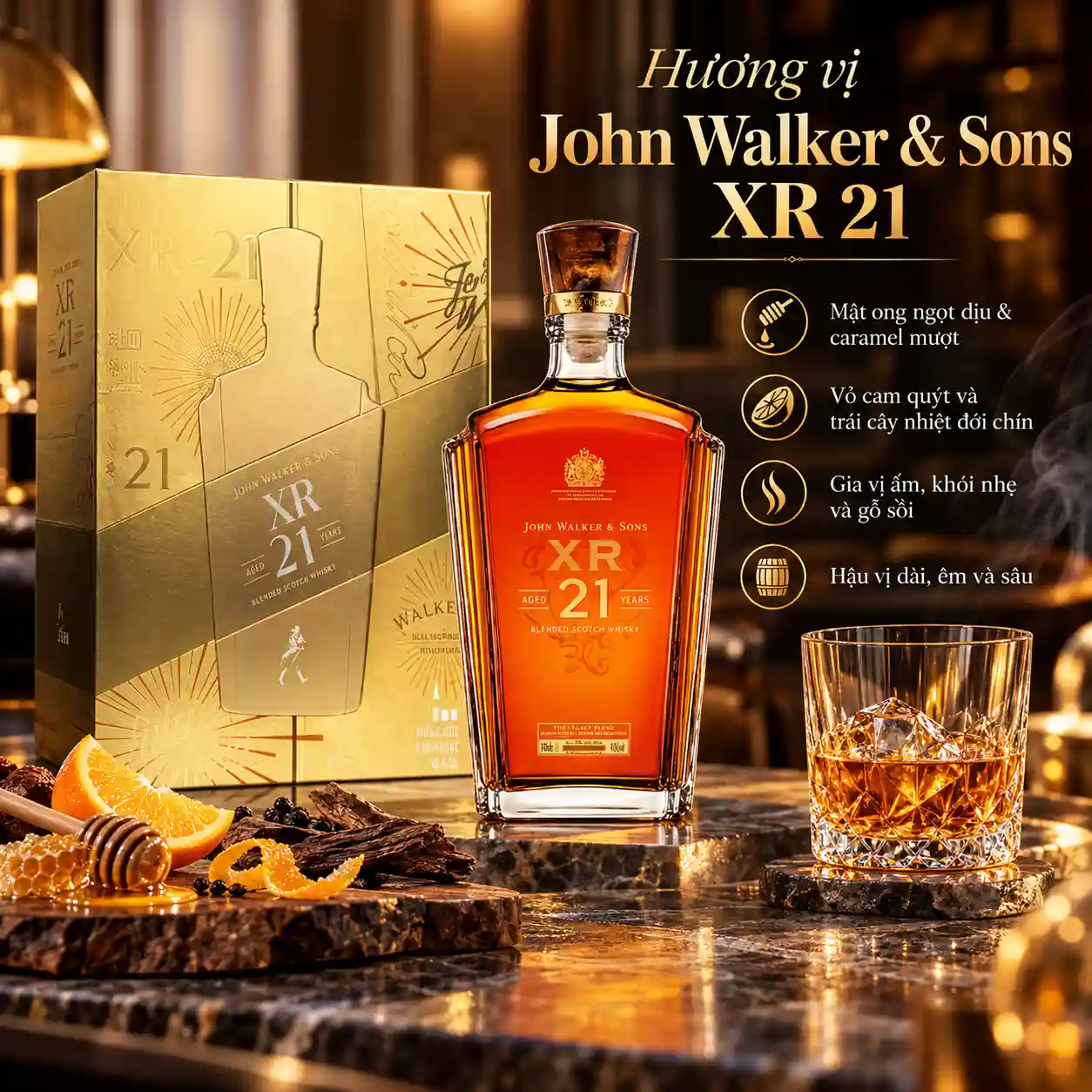 Hương vị John Walker & Sons XR 21