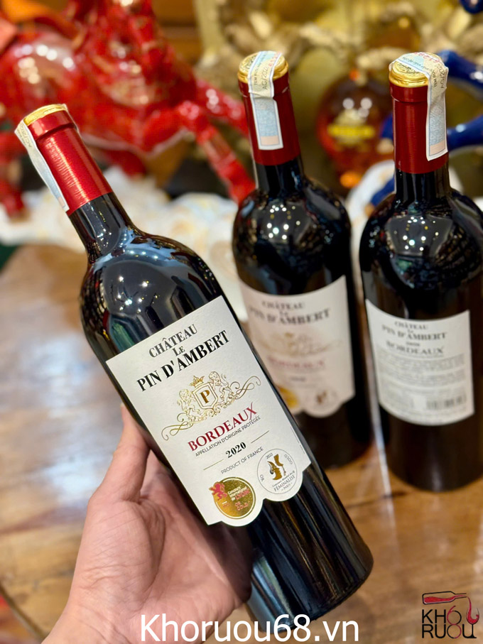 Rượu Vang Pháp Château Le Pin d Ambert Bordeaux