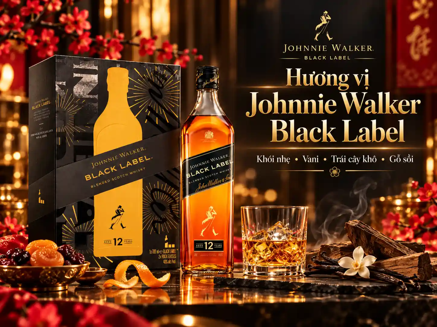 Hương vị Johnnie Walker Black Label