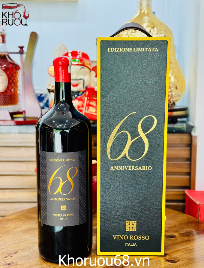 Rượu Vang Ý 68 Anniversario 6L chính hãng
