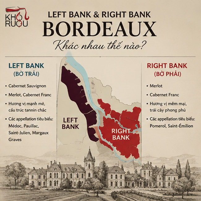 Left Bank vs Right Bank