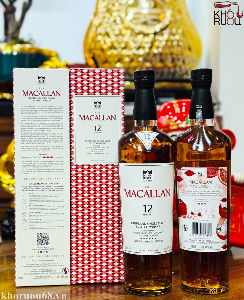 Rượu Macallan 12 Double Cask 2026