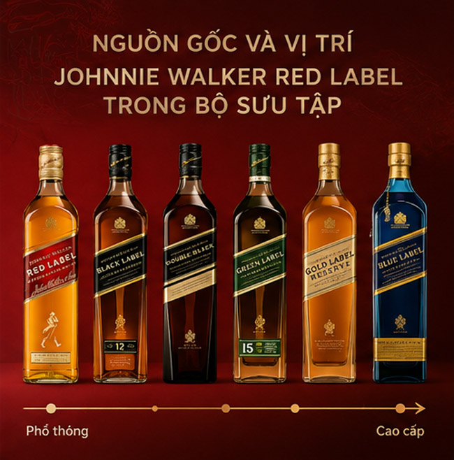Lịch Sử Hình Thành Johnnie Walker Red Label