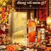 Rượu Johnnie Walker Gold Label Reserve Hộp Quà kết hợp với món ăn