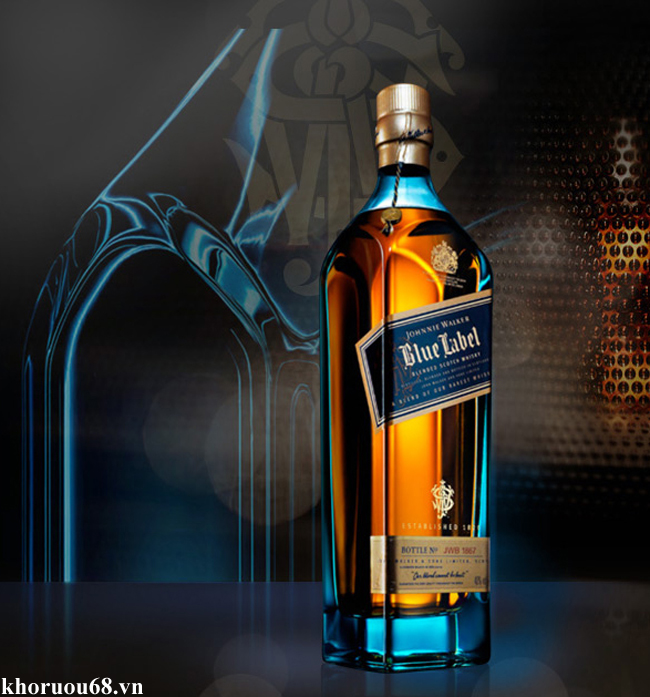 Top 10 Chai Rượu Ngoại Biếu Sếp Được Ưa Chuộng Nhất 2026 Johnnie Walker Blue Label