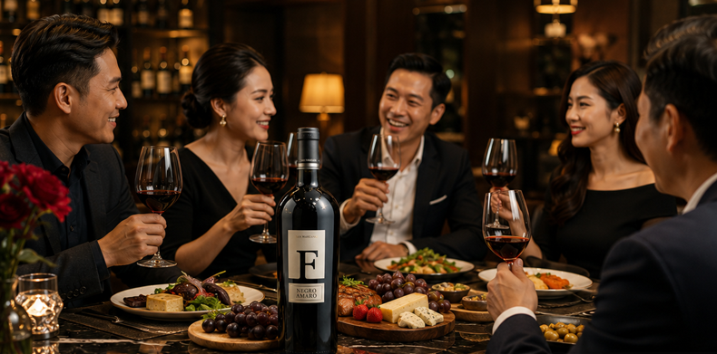 ruou-vang-f-negroamaro-trong-nhung-buoi-tiec Thưởng thức rượu vang F Negroamaro 14,5 độ