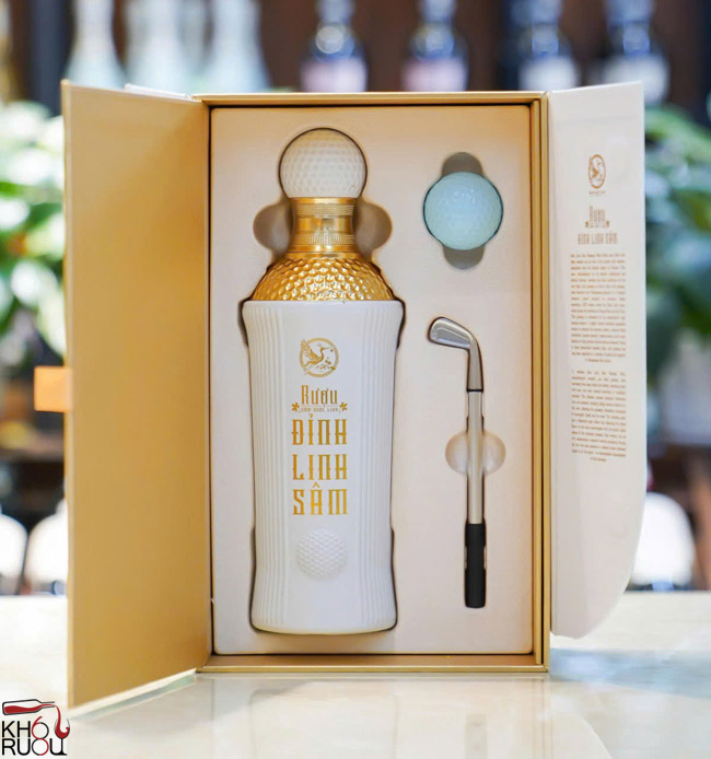 Thiết kế rượu Đỉnh Linh Sâm Golf