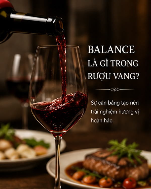 Balance Là Gì Trong Rượu Vang? Hiểu Đúng Về Sự Cân Bằng Khi Thưởng Thức Vang
