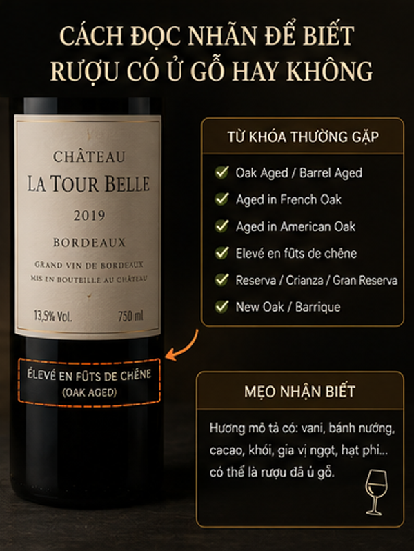 Oak Aging Là Gì? Ủ Gỗ Sồi Ảnh Hưởng Đến Hương Vị Rượu Vang Như Thế Nào? Cách Đọc Nhãn Để Biết Rượu Có Ủ Gỗ Hay Không