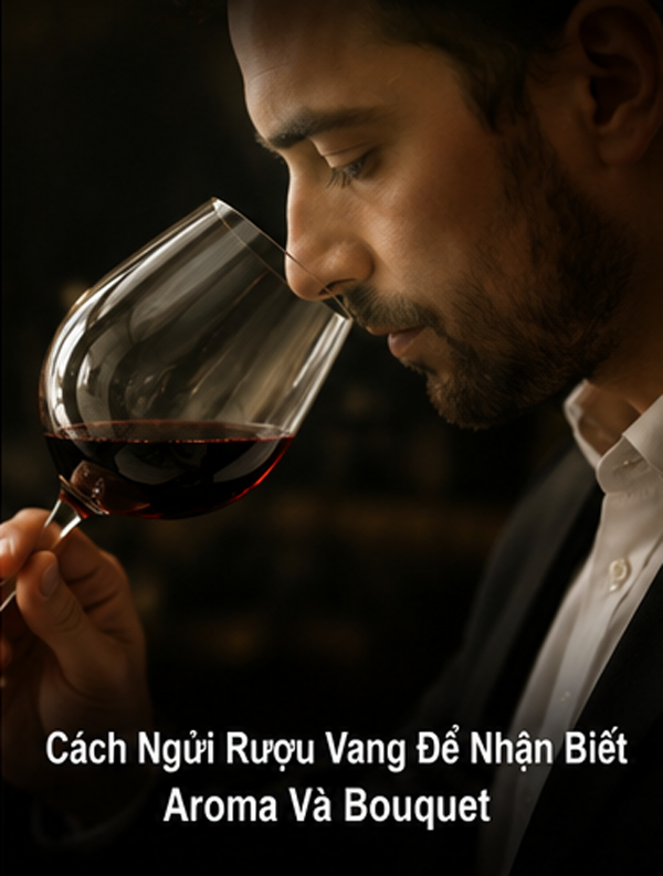 Aroma Và Bouquet Khác Nhau Thế Nào? Hiểu Đúng Về Hương Rượu Vang Cách ngửi để nhận biết Aroma và Bouquet