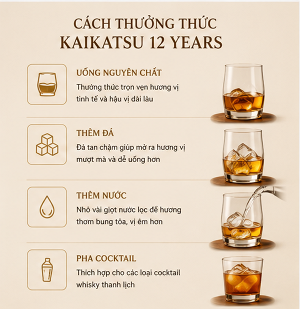 Cách thưởng thức Kaikatsu 12 Years