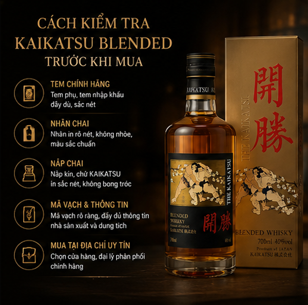 Kiểm tra Kaikatsu Blended trước khi mua