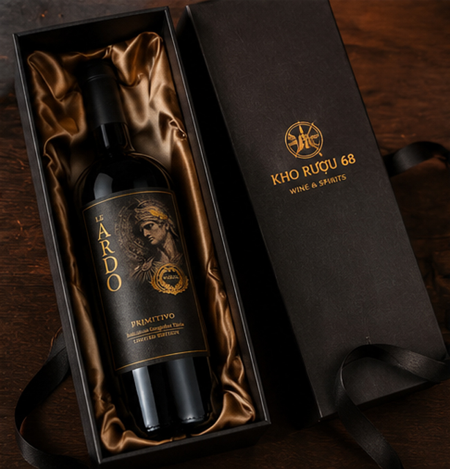 Le Ardo Primitivo Puglia làm quà biếu