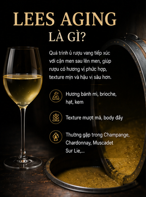 Lees Aging Là Gì? Ủ Trên Cặn Men Ảnh Hưởng Đến Hương Vị Rượu Vang Ra Sao?