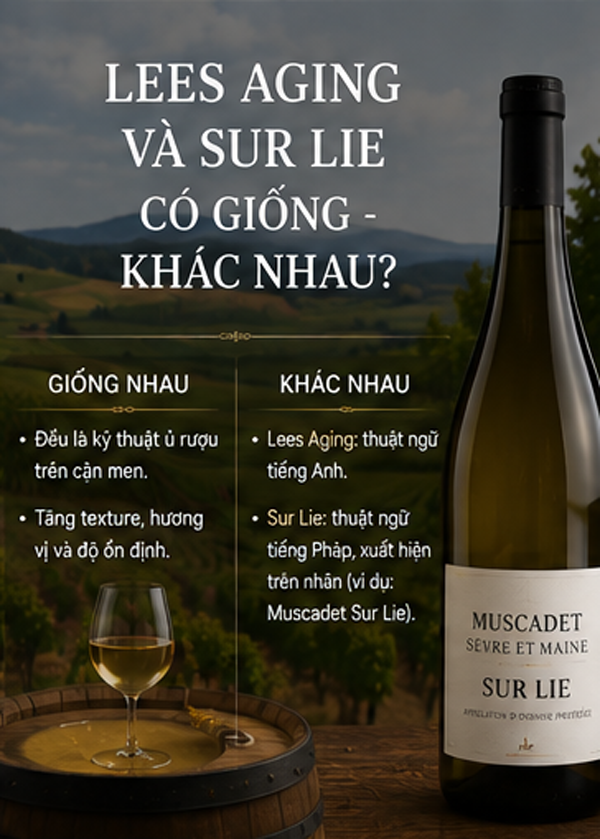 Lees Aging Là Gì? Ủ Trên Cặn Men Ảnh Hưởng Đến Hương Vị Rượu Vang Ra Sao? Lees Aging và Sur Lie Aging