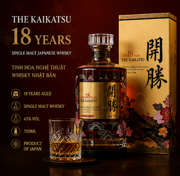 Rượu Kaikatsu 18 Years