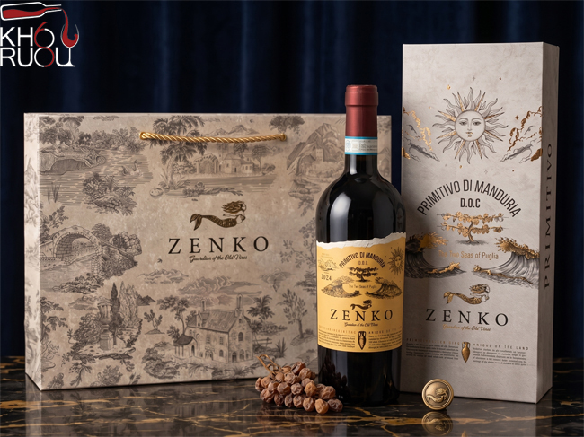 Zenko Primitivo di Manduria làm quà tặng