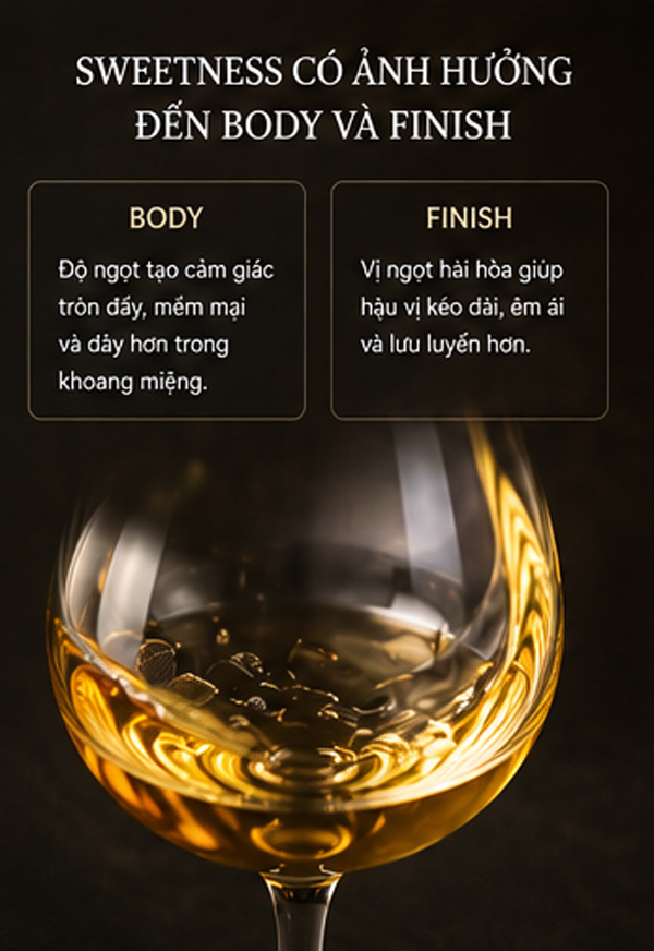 Sweetness Có Ảnh Hưởng Đến Body Và Finish Không?