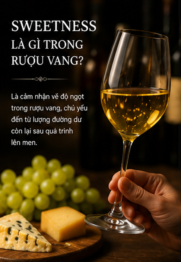 Sweetness Là Gì Trong Rượu Vang? Hiểu Đúng Về Độ Ngọt Khi Thưởng Thức Vang