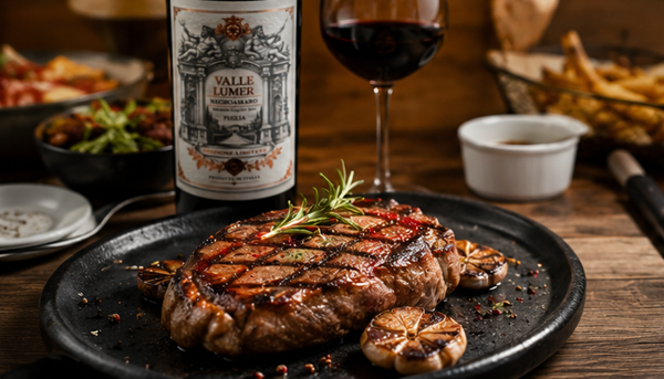 Rượu Vang Valle Lumer Negroamaro Ăn Với Món Gì