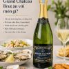 Grand Château Brut kết hợp với món ăn