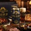 Bia Diwangyuan 1583 đen kết hợp với món ăn