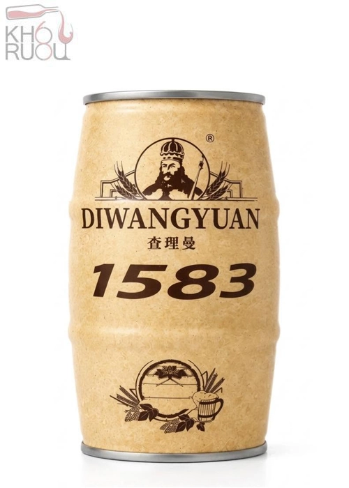 Bia Diwangyuan 1583 Vàng 1L 4,8% – Bia Lúa Mì Kiểu Đức