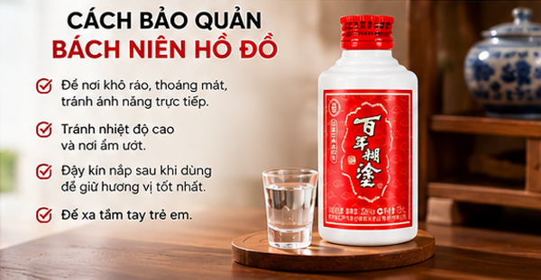 Cách bảo quản Bách Niên Hồ Đồ