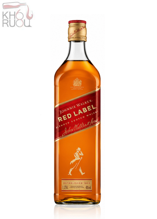 Rượu Johnnie Walker Red Label 1.125L Rượu Johnnie Walker Red Label 1.125L