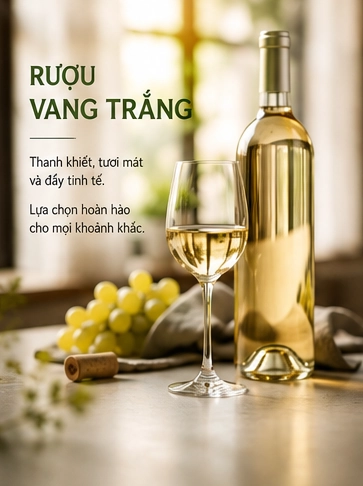 Rượu vang trắng là gì